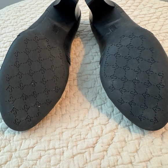Franco Sarto Black Leather Booties - Picture 5 of 5